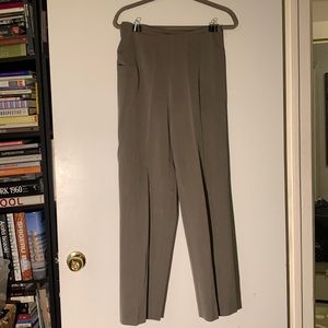 Khaki Suit Pants
